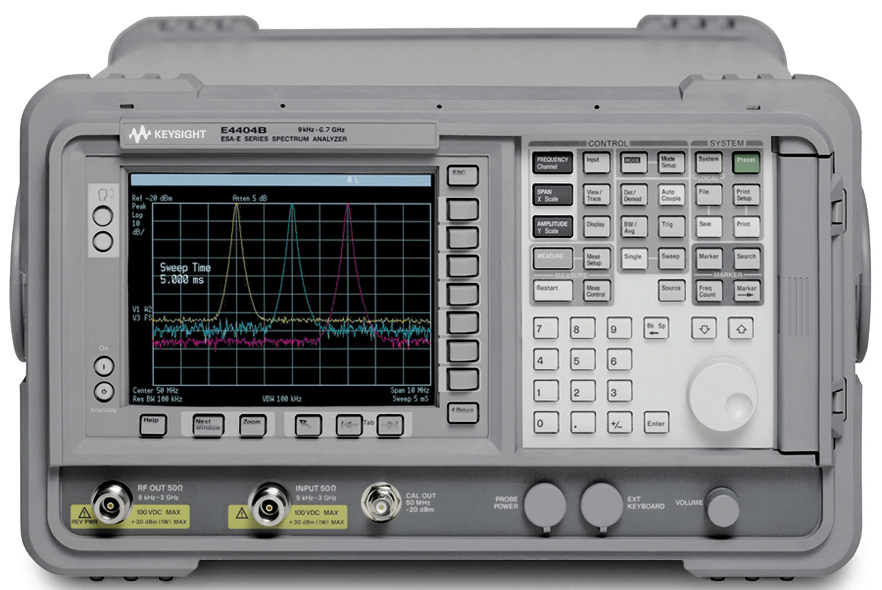 اسپکتروم آنالایزر رومیزی  6.7 گیگاهرتز مدل E4404B ساخت Agilent آمریکا