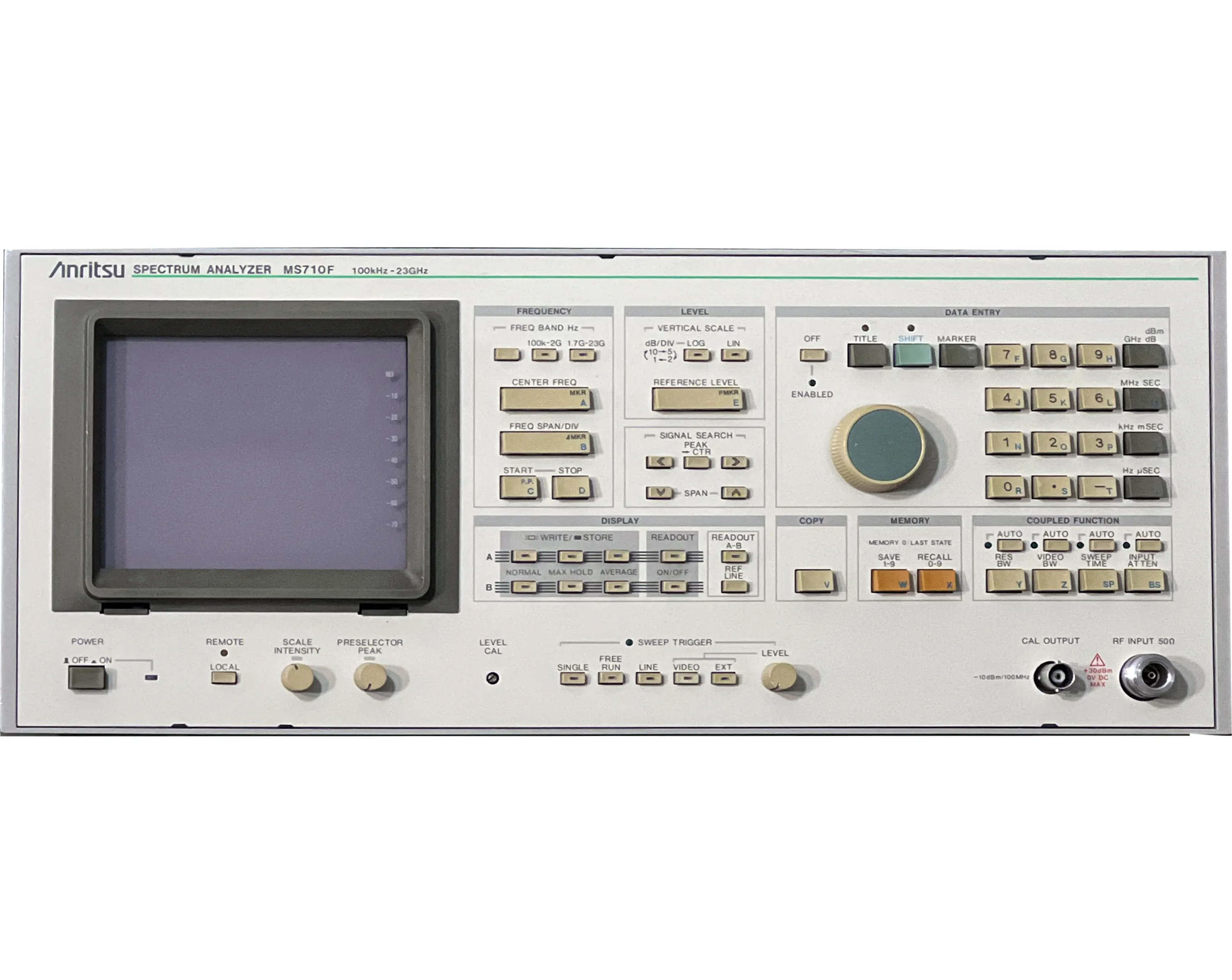 اسپکتروم آنالایزر 23 گیگاهرتز مدل MS710F ساخت Anritsu ژاپن