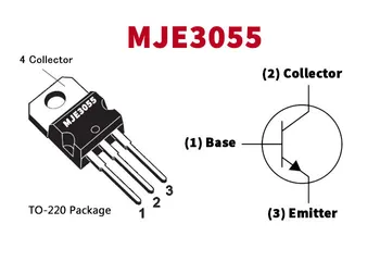 معرفی توان تحملی ترانزیستور MJE3055